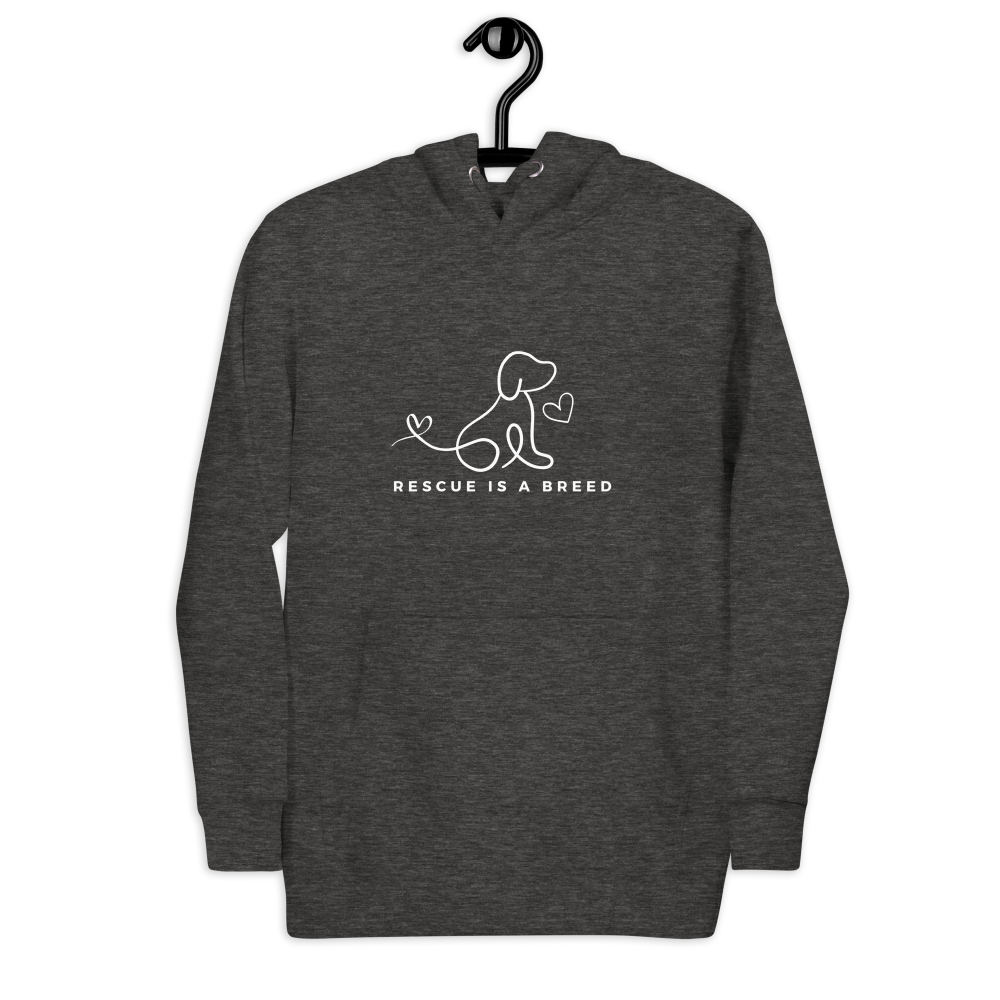 RESCUE IS A BREED - HOODIE