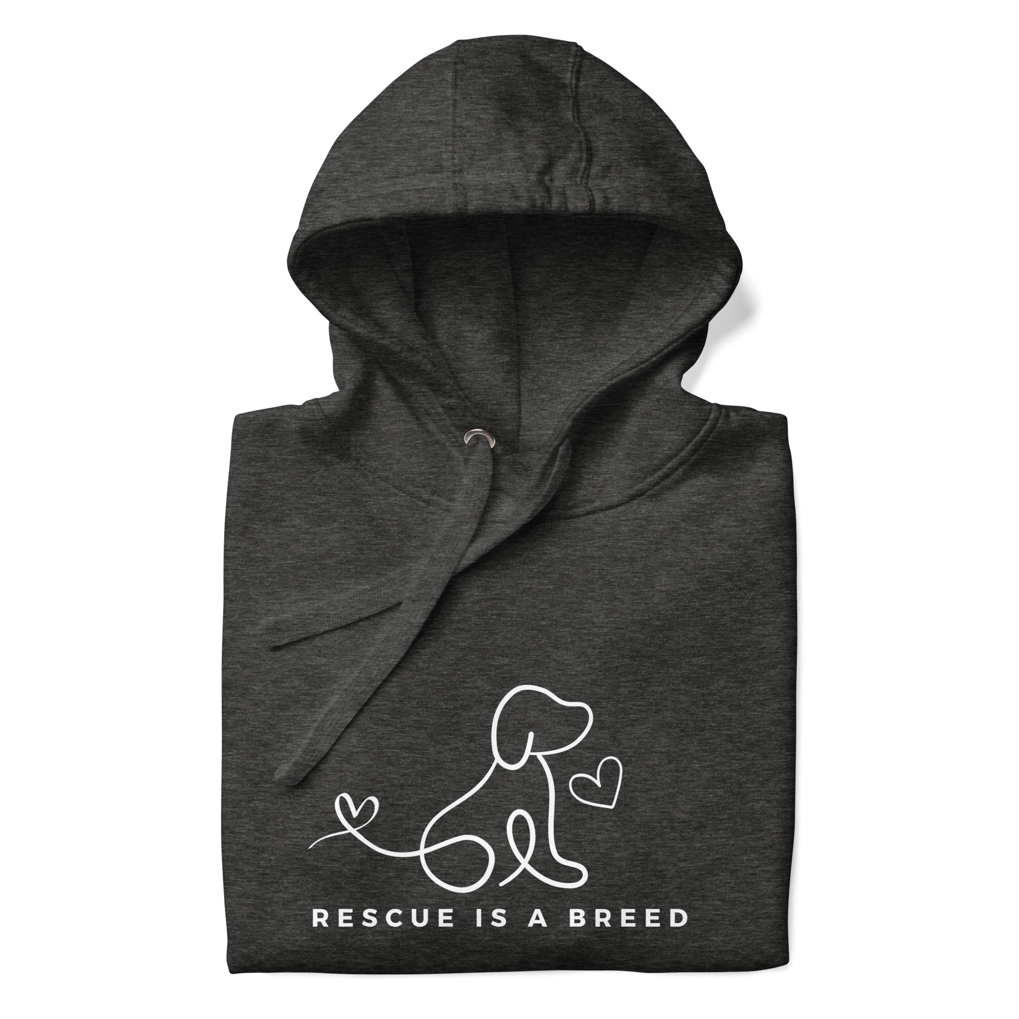 RESCUE IS A BREED - HOODIE