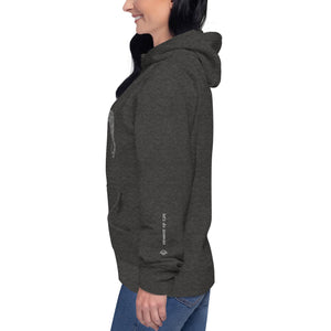 GREYHOUND/ GALGO/ WHIPPET SILHOUETTE - HOODIE